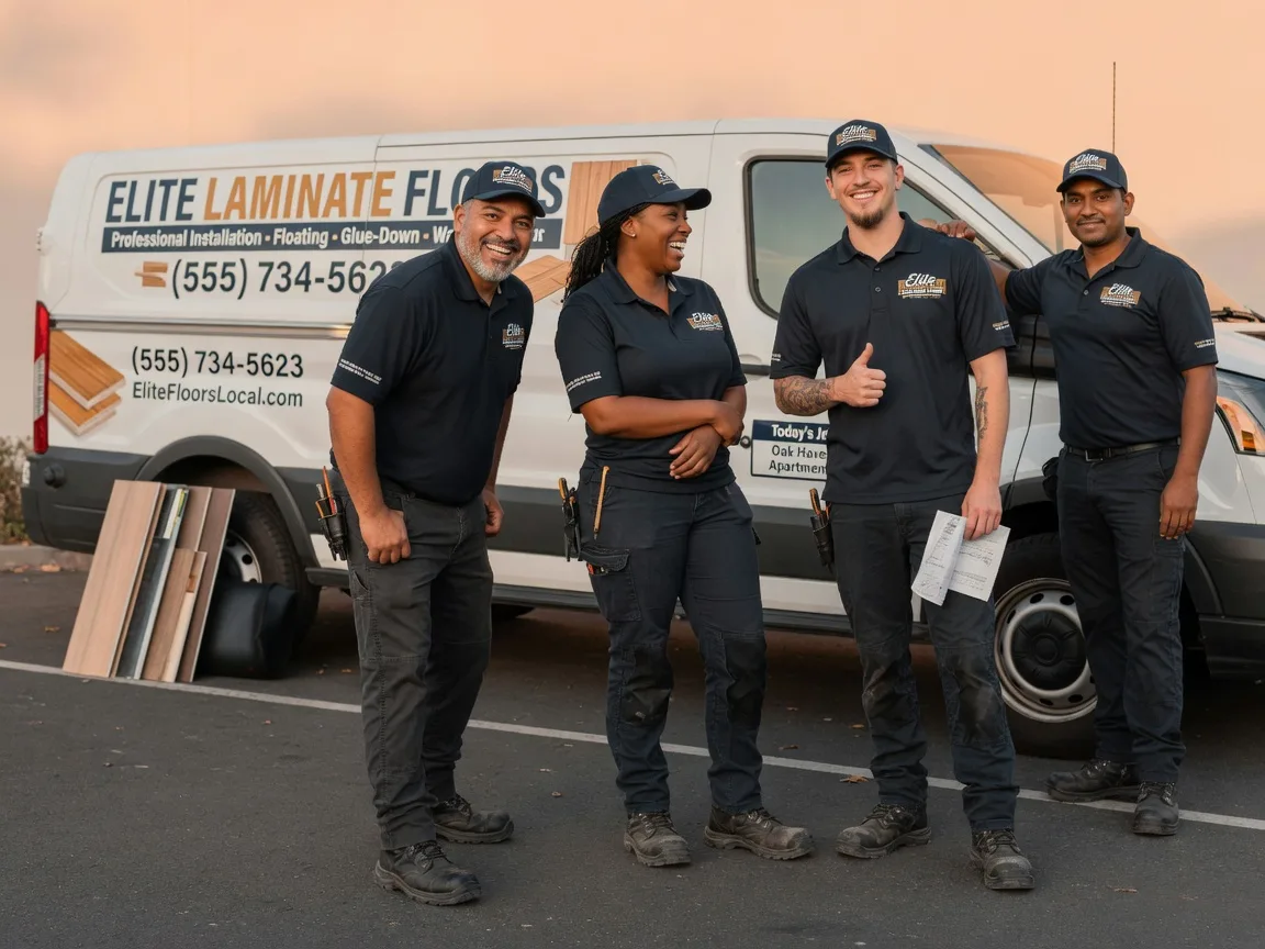 Laminate flooring installation company in Minburn, IA